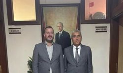 İl Müdürü Aydın Albak'tan Yener Tuncer'e Ziyaret