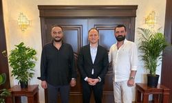 İş İnsanlarından Kaymakam Akpınar'a Ziyaret