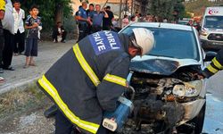 Kadirli’de Kaza Sonrası Otomobil Alev Aldı: 1 Yaralı