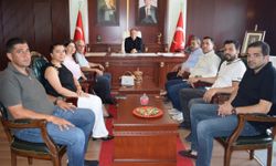 Kaymakam Akpınar Erzin TSO Heyetini Ağırladı