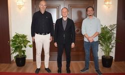 Kaymakam Akpınar’a Özdemir İnşaat’tan ziyaret