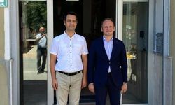 Kaymakam Akpınar'dan Başkan Elmasoğlu'na iadeiziyaret