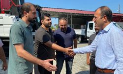 Kaymakam Dolu Sulama Birliği'nde İncelemelerde Bulundu
