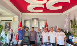 Konya Derneğinden MHP Manavgat İlçe Başkanlığına Ziyaret
