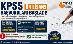 Memur Adayları Dikkat! KPSS Başvuruları Açıldı