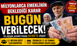 Milyonlarca Emekliyi İlgilendiren Karar Bugün Veriliyor!