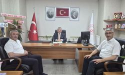Mahmut Kahraman ve Muhittin Çenetten Naci Yılmaza Ziyaret