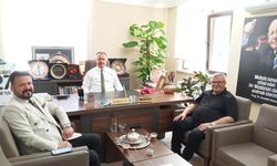 Mehmet Aydın'dan Genel Merkezde Nezaket Ziyareti