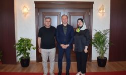 Mehmet Yıldız'dan Kaymakam Akpınar'a ziyaret