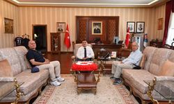 Merkez Valisi Davut Haner’den Vali Sarıibrahim’e Ziyaret