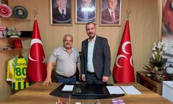 Mevlüt Ezer'den MHP Merkez İlçe'ye Anlamlı Ziyaret