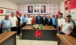 MHP Osmaniye Merkez İlçe Başkanı Yener Tuncer'e Hayırlı Olsun Ziyareti