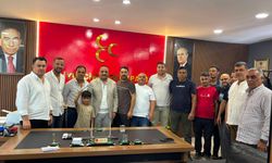 MHP Ceylanpınar İlçe Başkanı Halil Tetik’e Güvenlik Personellerinden Hayırlı Olsun Ziyareti