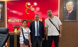 MHP Ceylanpınar’da Halil Tetik’e Hayırlı Olsun Ziyareti