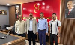 MHP Ceylanpınar’da Halil Tetik’e Hayırlı Ziyaret