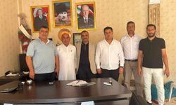 MHP Ceylanpınar'dan Eski İlçe Başkanı Uçar'a Ziyaret