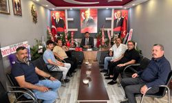 MHP Dörtyol'da Aksoy ve Tat'a teşekkür ziyareti