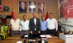 MHP Osmaniye Merkez İlçe Başkanlığına Hayırlı Olsun Ziyareti
