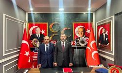 MHP Şanlıurfa İl Başkanı Osman Mutlu’ya Ziyaret