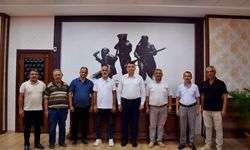Muhtarlardan Kaymakam Keklik'e Ziyaret