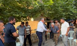Osmaniye'de Başkan Mustafa İba'dan Acılı Aileye Destek