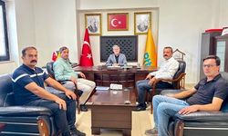 Ökkeş Aksoydan PTT 5. Bölge Müdürü Sevine Ziyaret