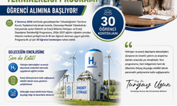 OKÜ'de hidrojen ve enerji depolama programı açılıyor başladı
