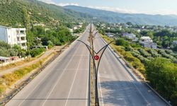 Osmaniye Güney Çevre Yolu'nda Modern Aydınlatma Çalışmaları Sürüyor
