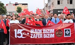 Osmaniye'de 15 Temmuz Ruhu Yürüyüşle Yaşatıldı