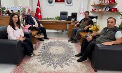 Osmaniye’de Kurum Müdürlerinden Naci Yılmaz’a Ziyaret