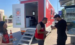 Osmaniye’de Mobil Sosyal Hizmet Aracı Vatandaşlarla Buluştu