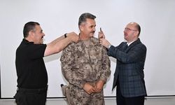 Osmaniye'de Terfi Eden Amirlere Yeni Apoletleri Takıldı