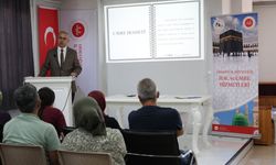 Osmaniye'de Umrecilere Hazırlık Eğitimi Verildi