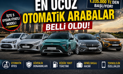 2026'nın En Ucuz Otomatik Vitesli Modelleri Listelendi
