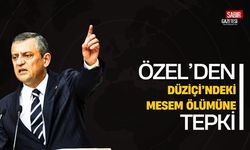 Özel’den Düziçi’ndeki MESEM Ölümüne Tepki