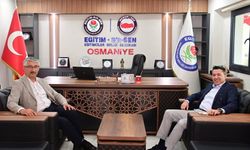 OKÜ Rektörü Turgay Uzun'dan Osmaniye Memur-Sen'e Ziyaret