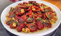 Osmaniye'nin Lezzeti Kuru Domatesli Cevizli Salata Tarifi!!!