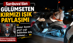 Sarıbuva'dan Gülümseten Kırmızı Işık Paylaşımı