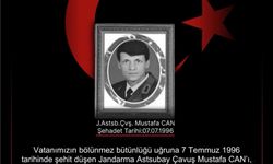 Yarbaşı Belediye Başkanı'ndan Şehit Mustafa Can İçin Anma Mesajı