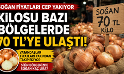 Soğanda Fiyat Krizi Derinleşiyor! Kilosu Bazı Bölgelerde 70 TL’yi Gördü