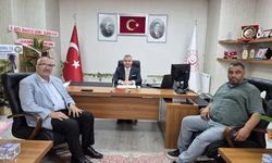 Suat Önaldan Naci Yılmaza Nezaket Ziyareti
