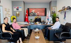 AK Parti Düziçi İlçe Başkanı Turgut Kararmaz'dan Hastane Müdürü Hekimoğlu'na Ziyaret