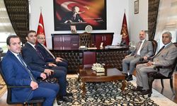 MEB'in üst düzey yöneticilerinden Vali Serdengeçti'ye ziyaret