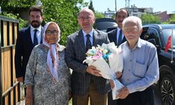 Vali Serdengeçti Âşık Feymani'yi Kadirli'de Ziyaret Etti