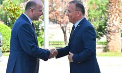 Vali Serdengeçti ve Çeber'den Dostluk Buluşması
