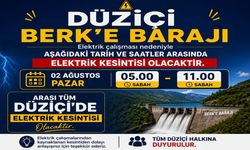 Düziçi Genelinde Elektrik Kesintisi! İşte Saatler