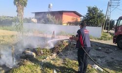 HBB İtfaiyesinden Dört İlçede Yangın Mesaisi