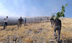 Malatya'da Anız Yangını Alarmı