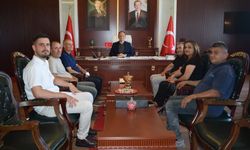 Yunus Emre Akpınara Esnaf Odasından İadei Ziyaret