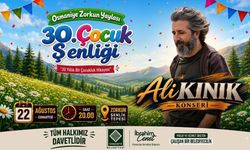 Şarkıcı Ali Kınık Osmaniye Zorkun’da Sahne Alacak